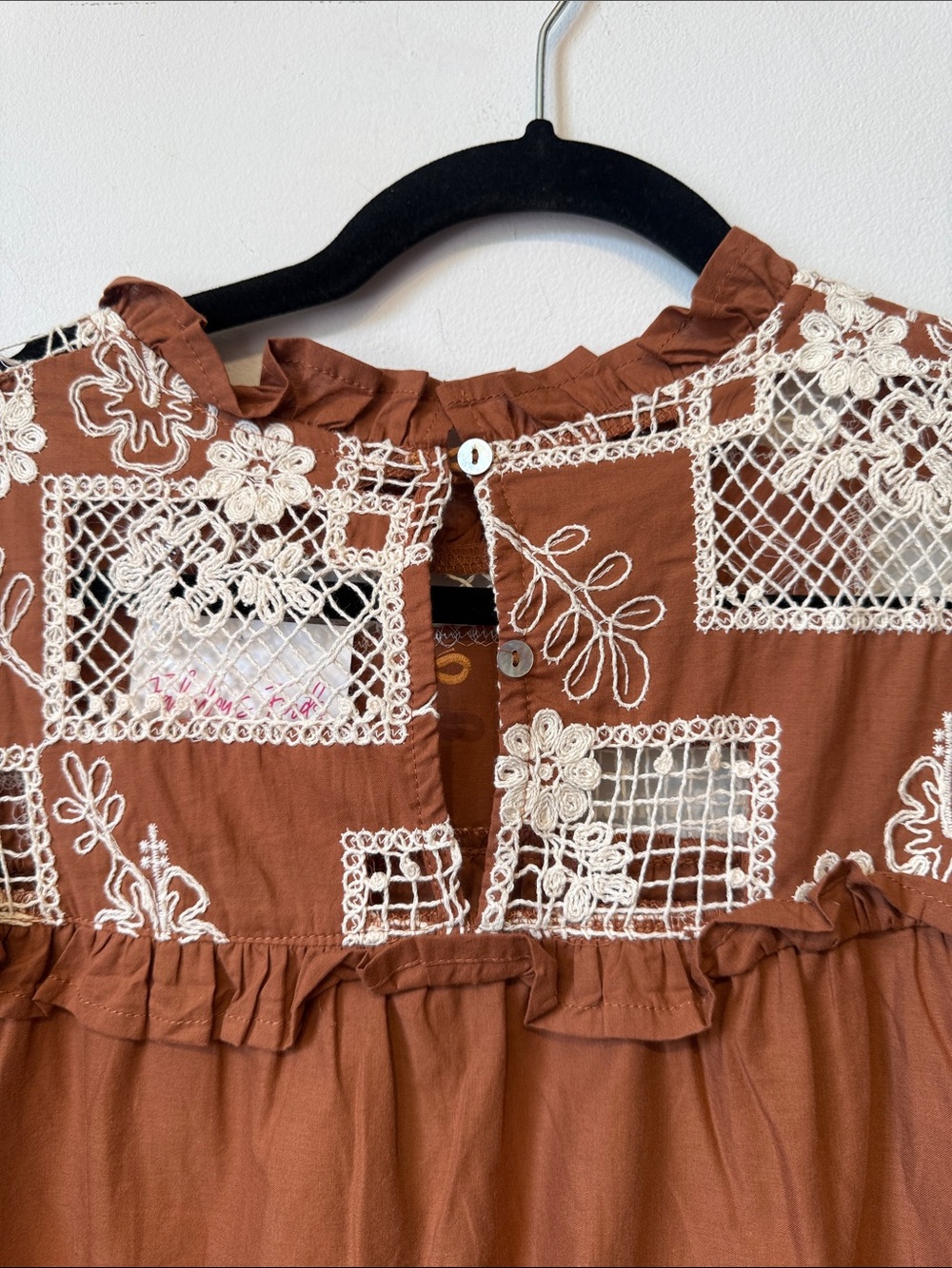 NWT ENTRO TOP RUST LARGE - Picture 4 of 5